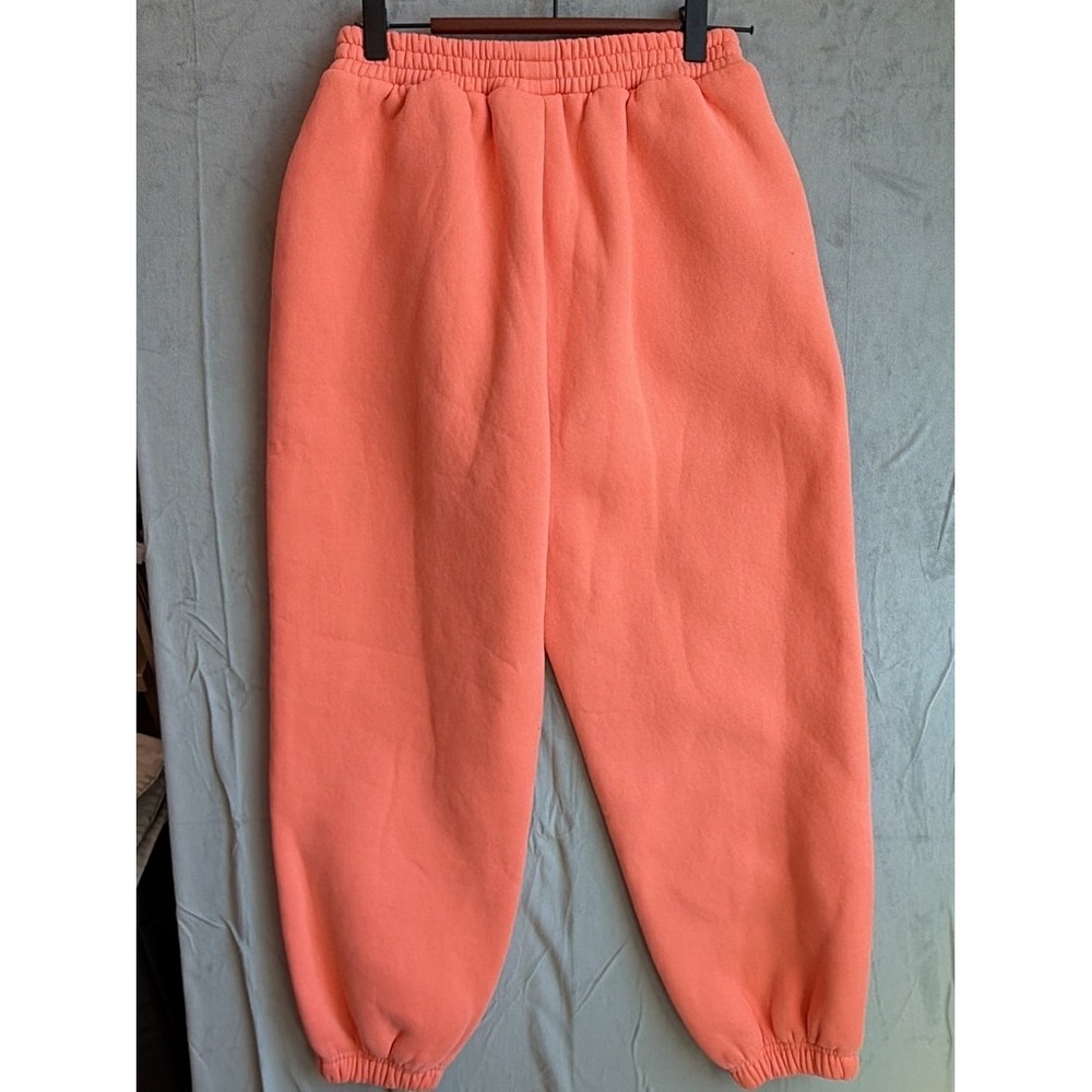 Comfrt Signature Joggers Unisex XL Coral Pink Athleisure Cozy Loungewear
